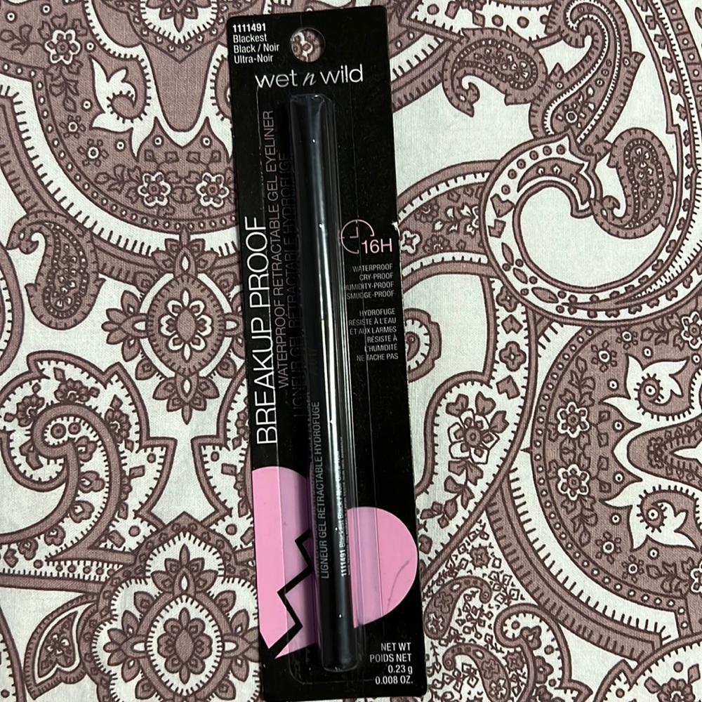 NWT wet n wild breakup proof eyeliner